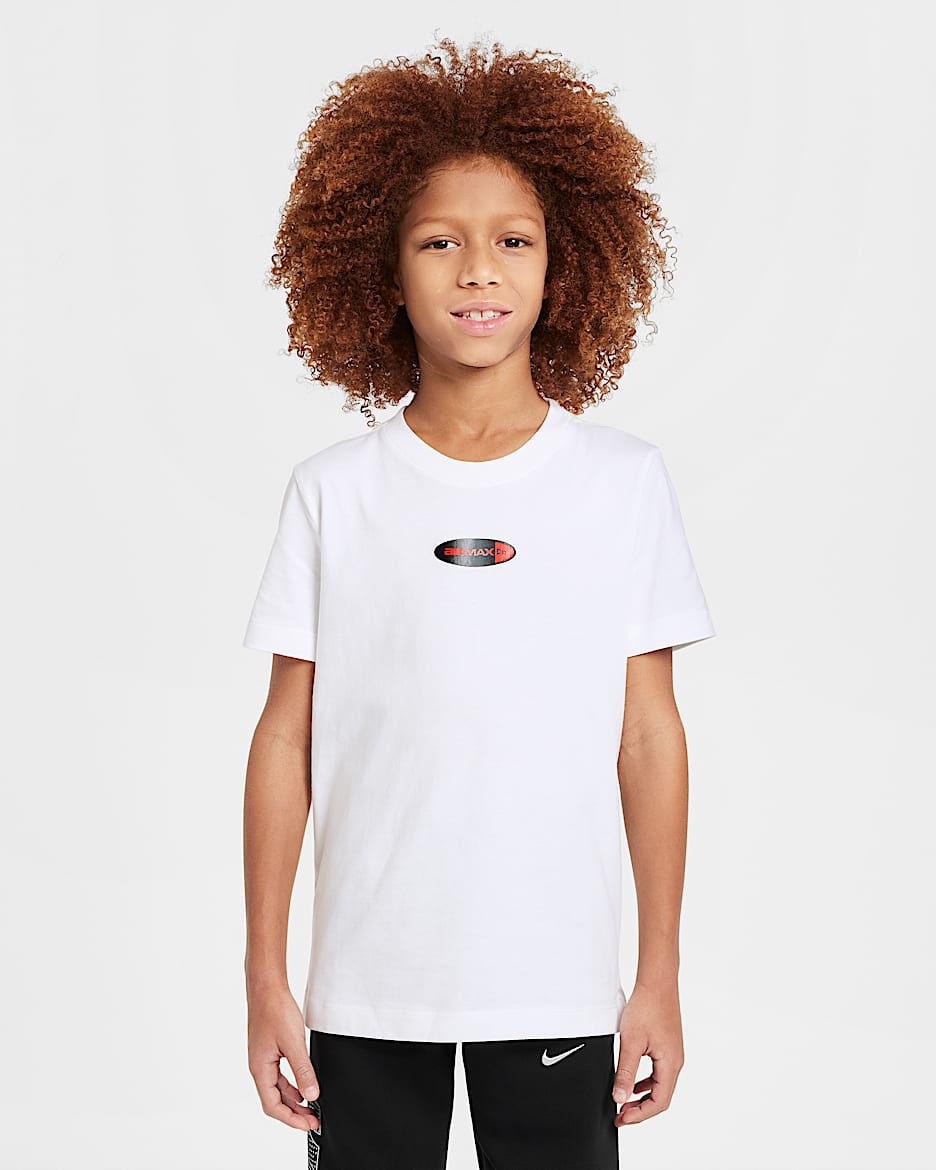 Nike Sportswear Older Kids' T-Shirt - White