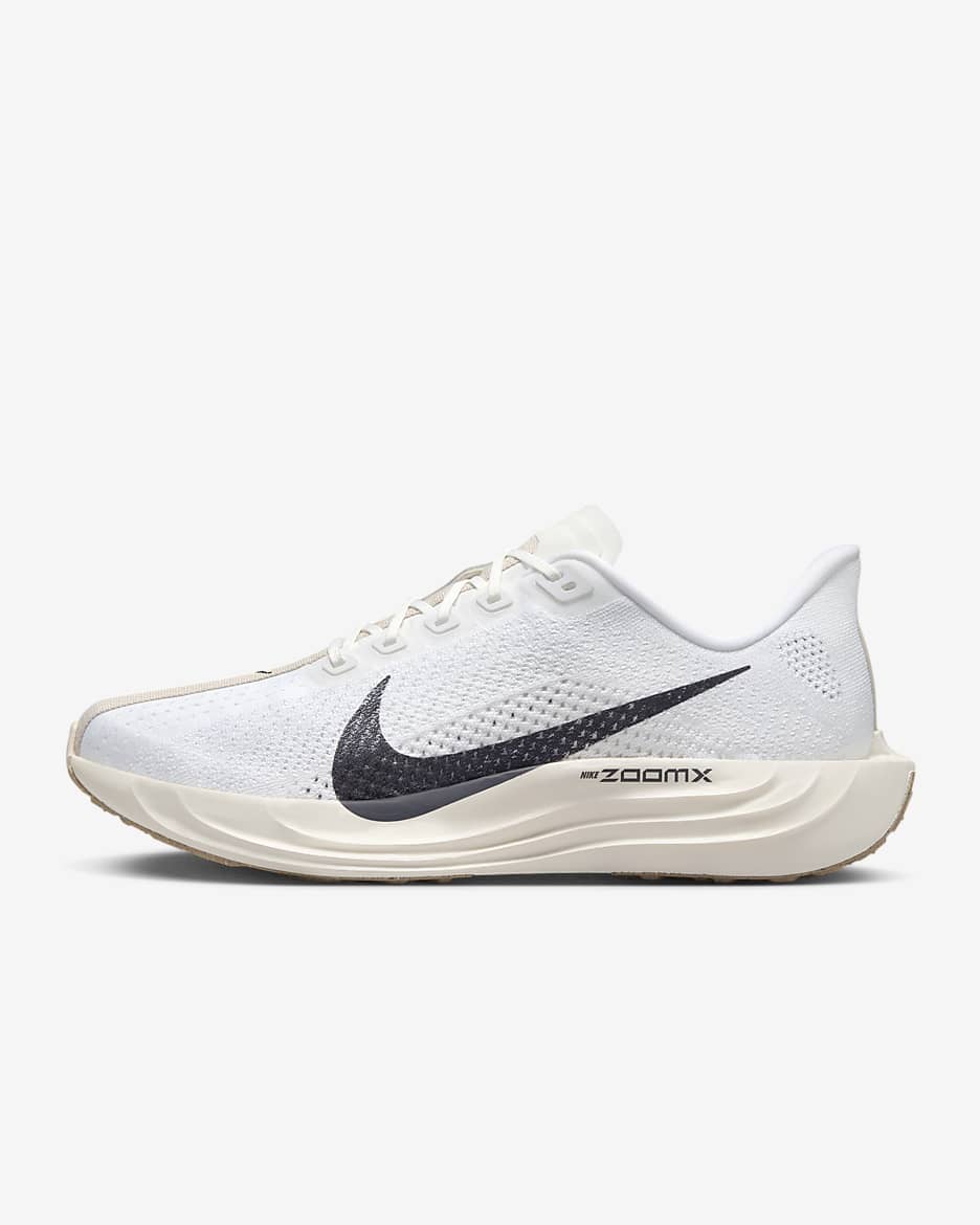 Nike Pegasus Plus Men's Road Running Shoes - White/Sail/Light Orewood Brown/Anthracite