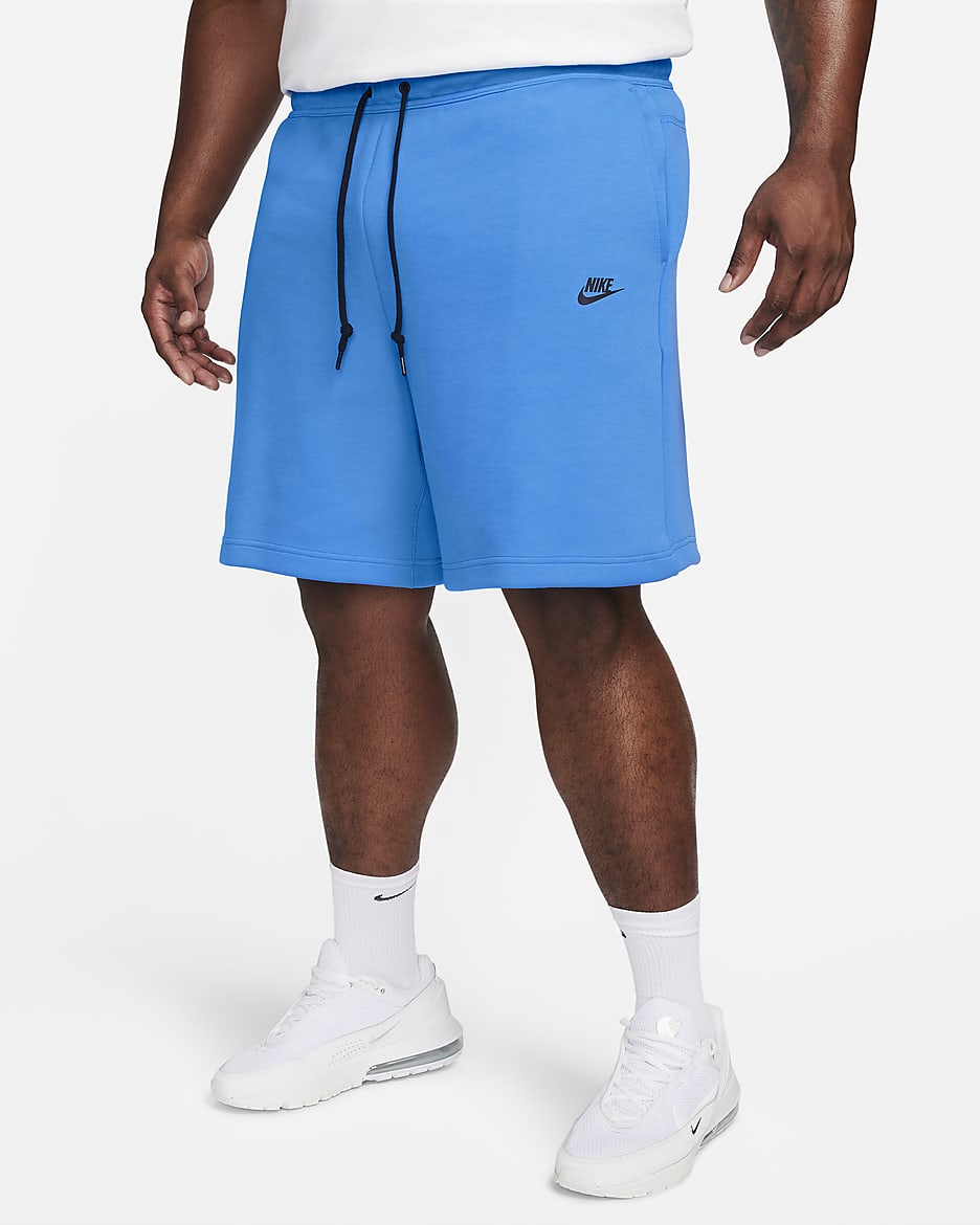 Nike Sportswear Tech Fleece Men's Shorts - Light Photo Blue/Black