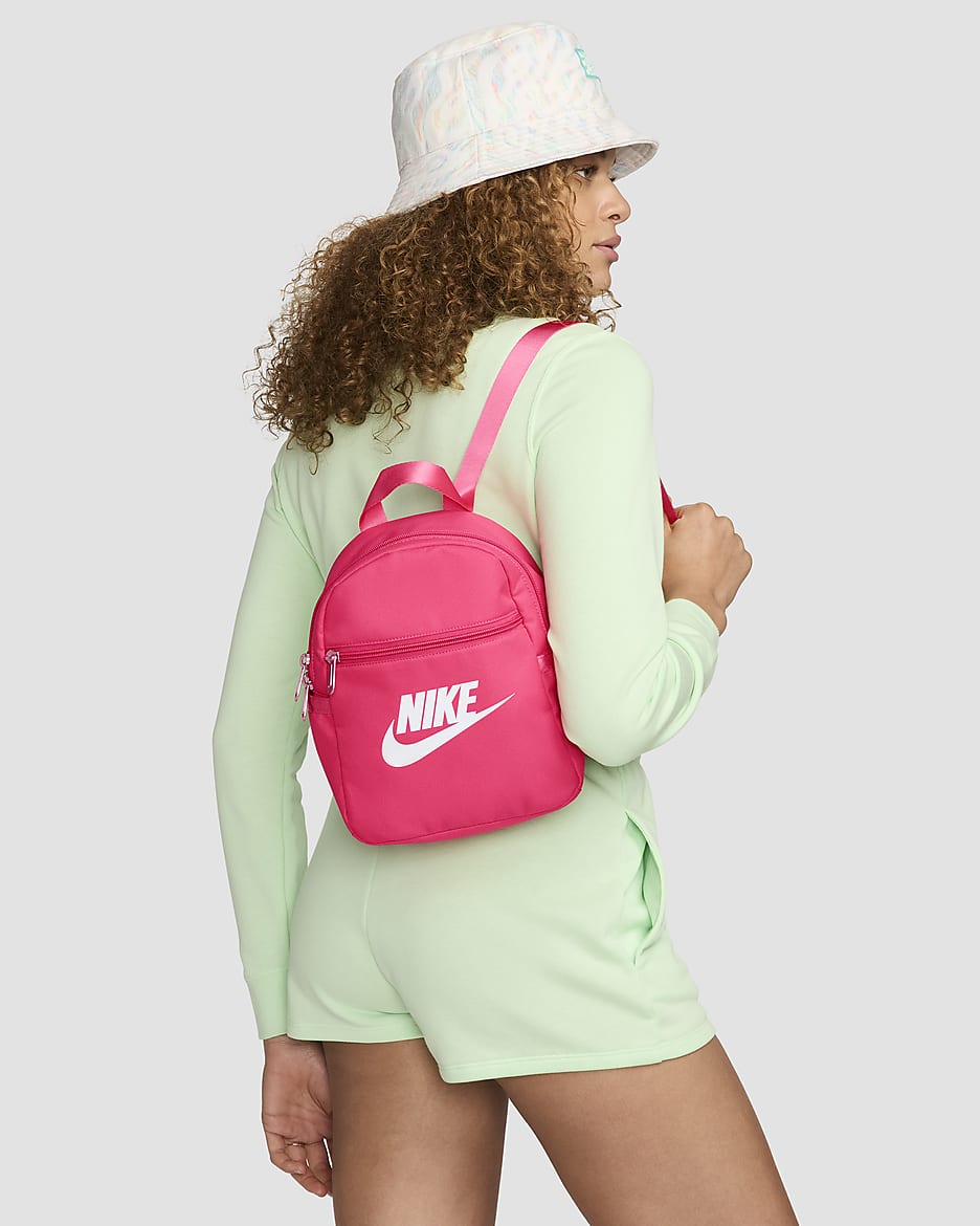 Nike Sportswear Futura 365 Minirugzak voor dames (6 liter) - Aster Pink/Aster Pink/Wit