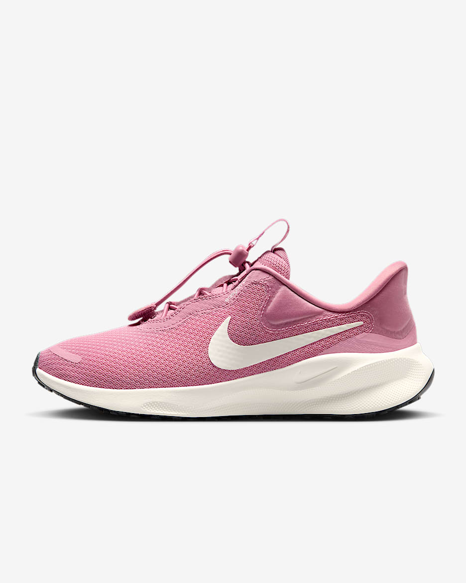 Chaussure de running sur route facile à mettre Nike Revolution 7 EasyOn pour femme - Elemental Pink/Anthracite/Sail