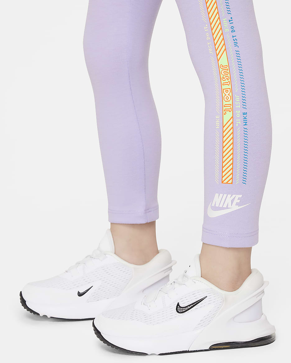 Nike Happy Camper Toddler Leggings Set - Hydrangeas