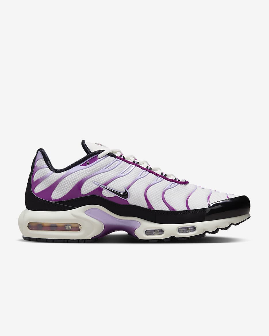 Sapatilhas Nike Air Max Plus para homem - Branco/Viotech/Lilás Bloom/Preto