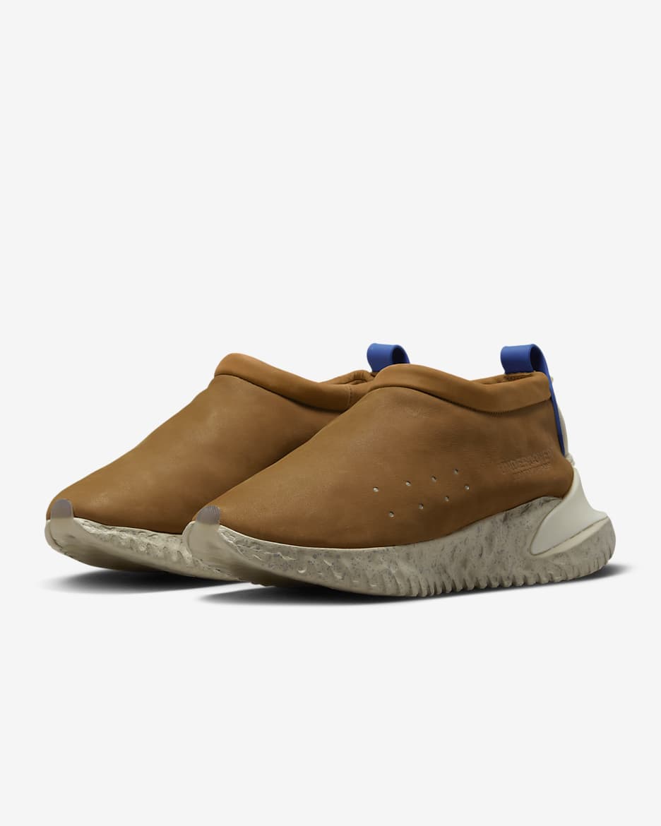 Nike Moc Flow x UNDERCOVER Men's Shoes - Ale Brown/Light Beige Chalk/Team Royal