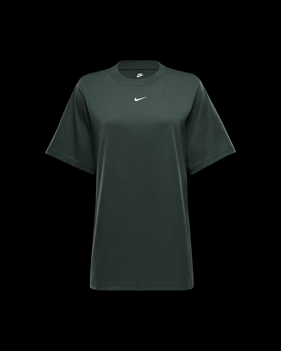 Nike Sportswear Essential Women's T-Shirt - Vintage Green/White