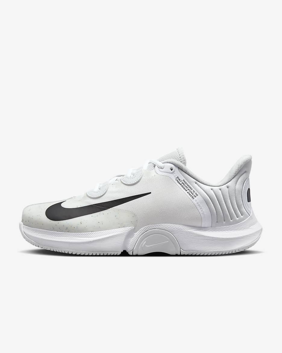 NikeCourt Air Zoom GP Turbo Osaka Women's Hard Court Tennis Shoes - White/Off-White/Black