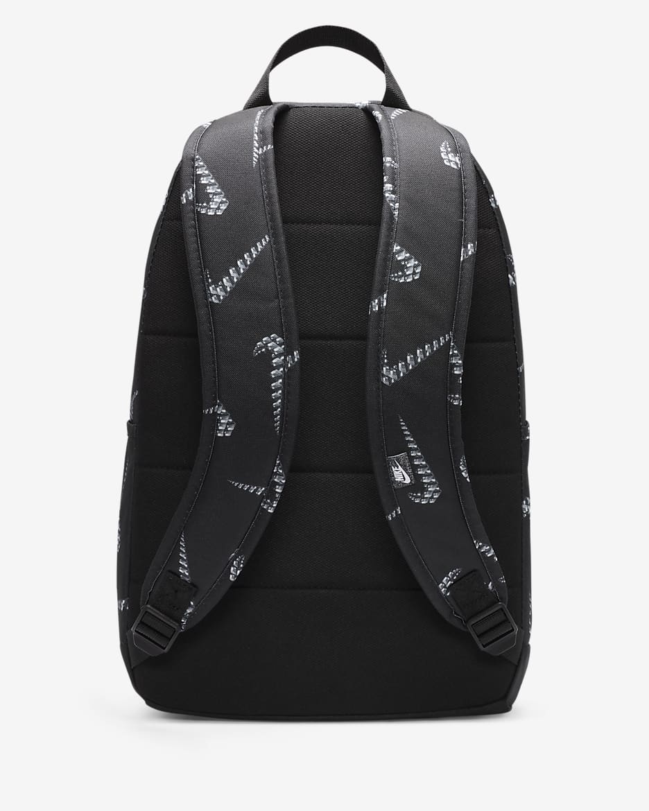 Nike Backpack (21L) - Black/Black/White