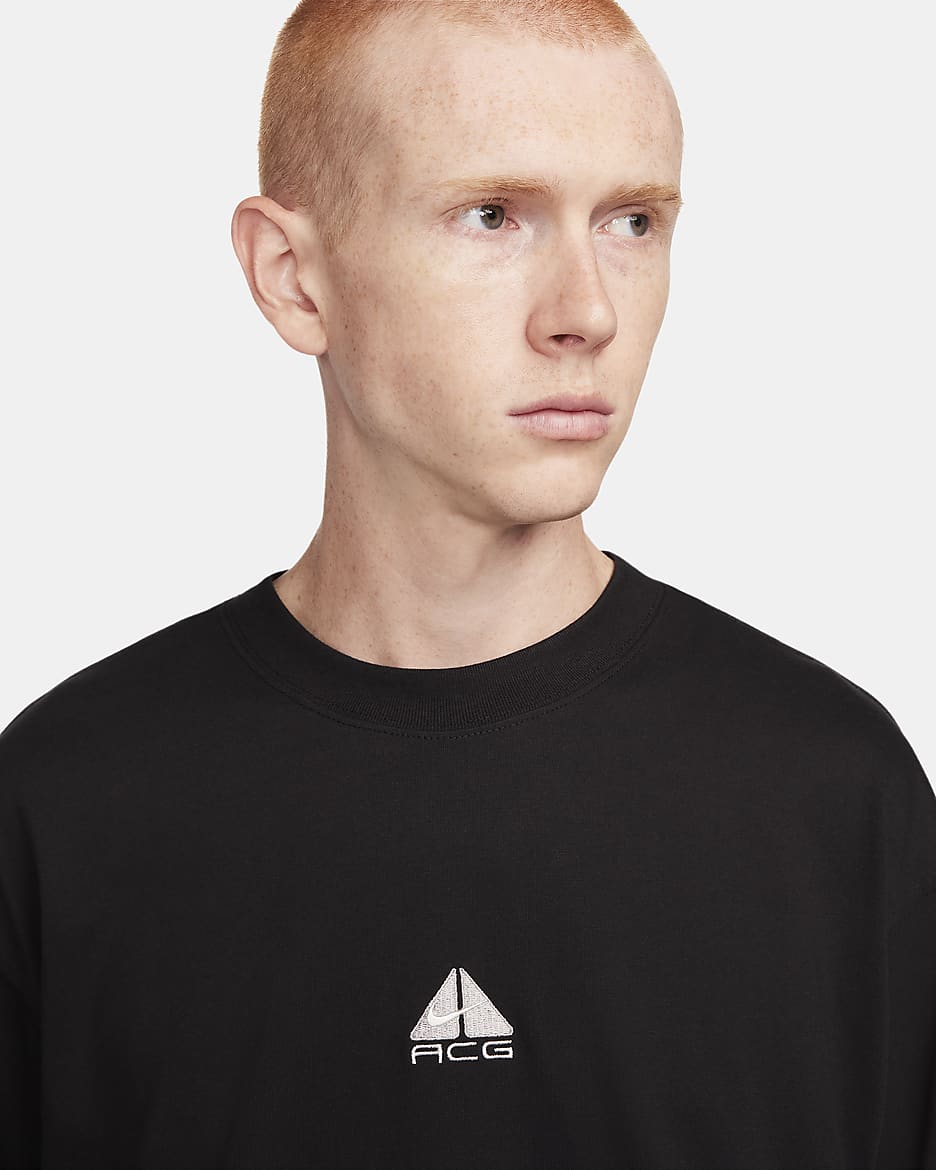 Nike ACG 'Lungs' Men's Long-Sleeve T-Shirt - Black/Summit White