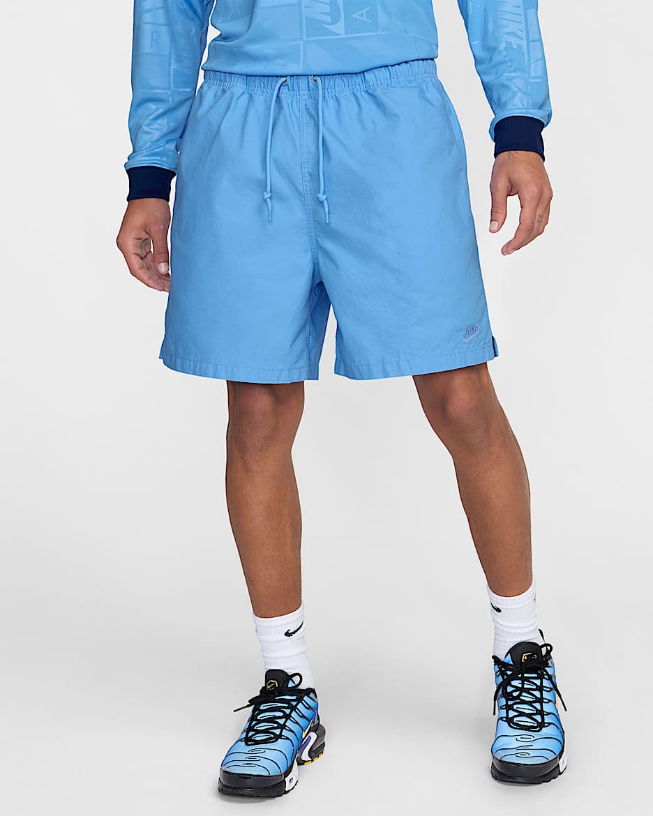 Nike Club Men's Flow Shorts - University Blue/University Blue