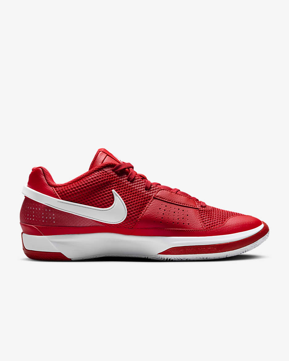 Tenis de básquetbol Ja 1 - Rojo universitario/Rojo universitario/Blanco