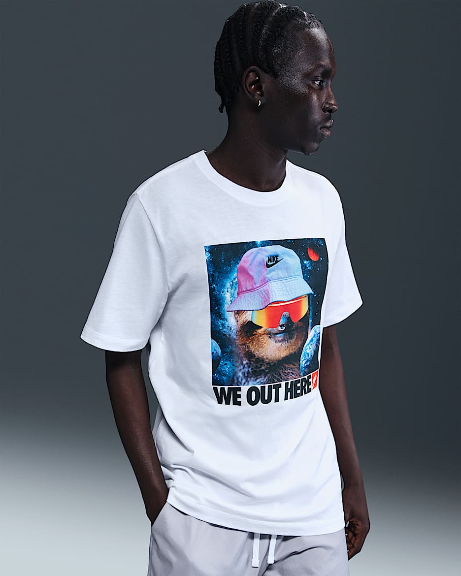 Playera Nike Sportswear  - Blanco