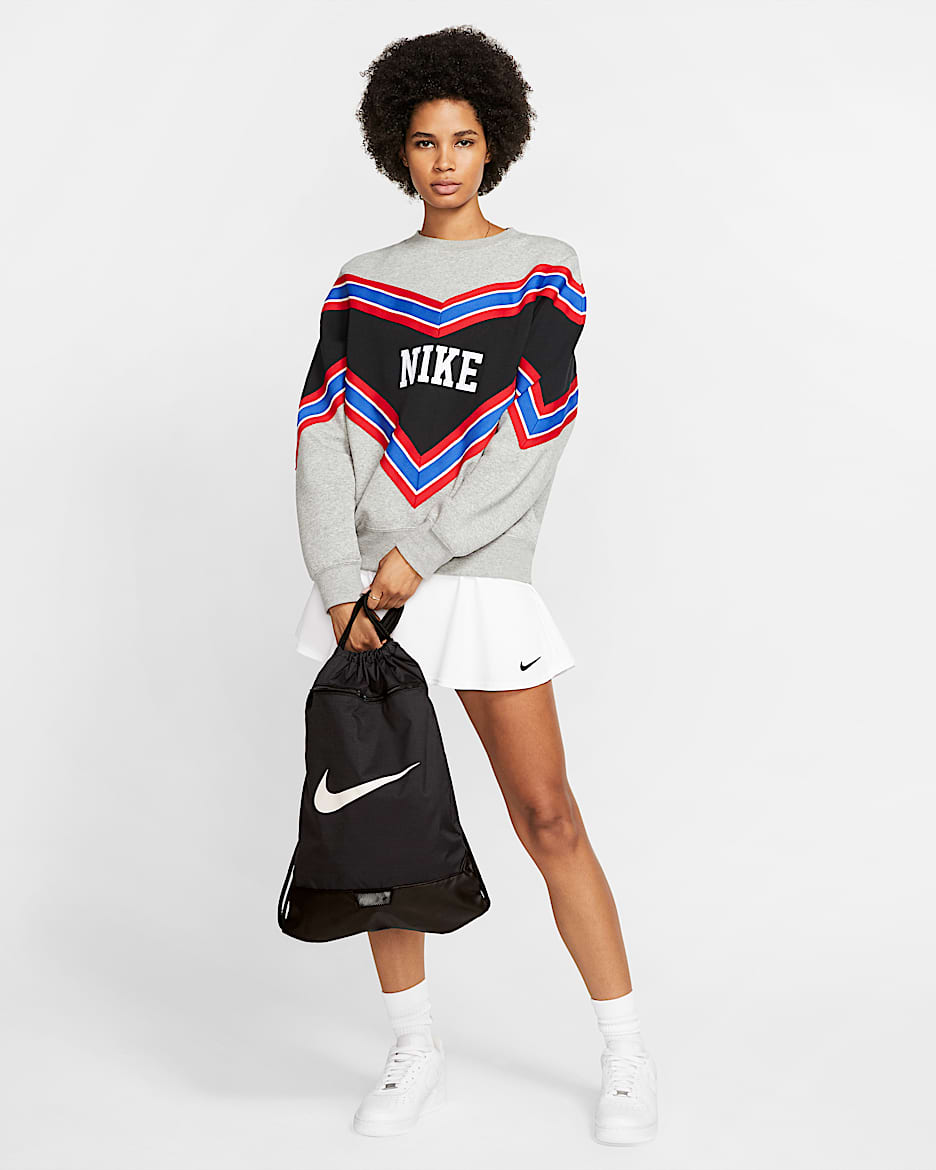 Nike Brasilia Training Gym Sack - Black/Black/White