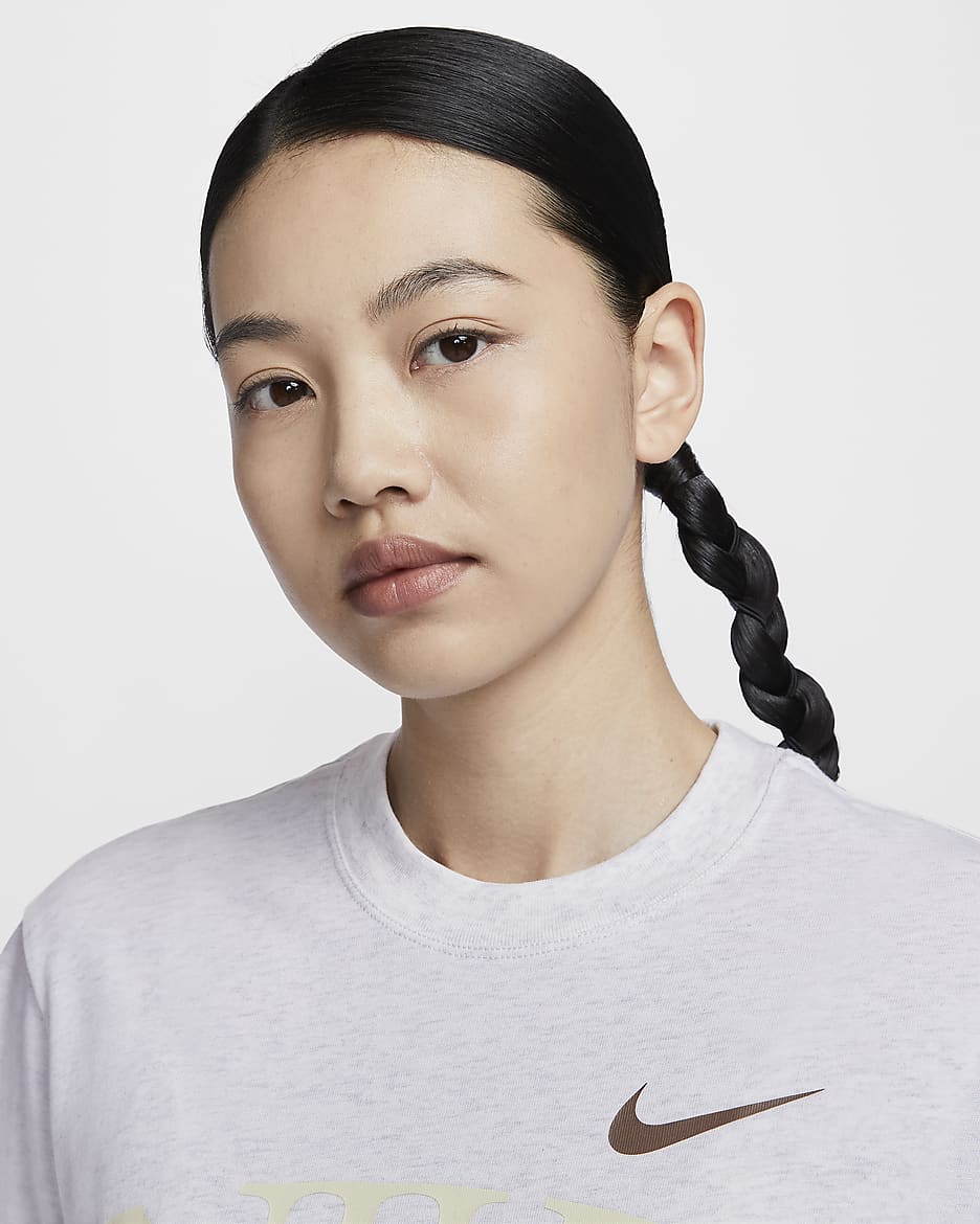 Nike Sportswear Classic Women's T-Shirt - Birch Heather