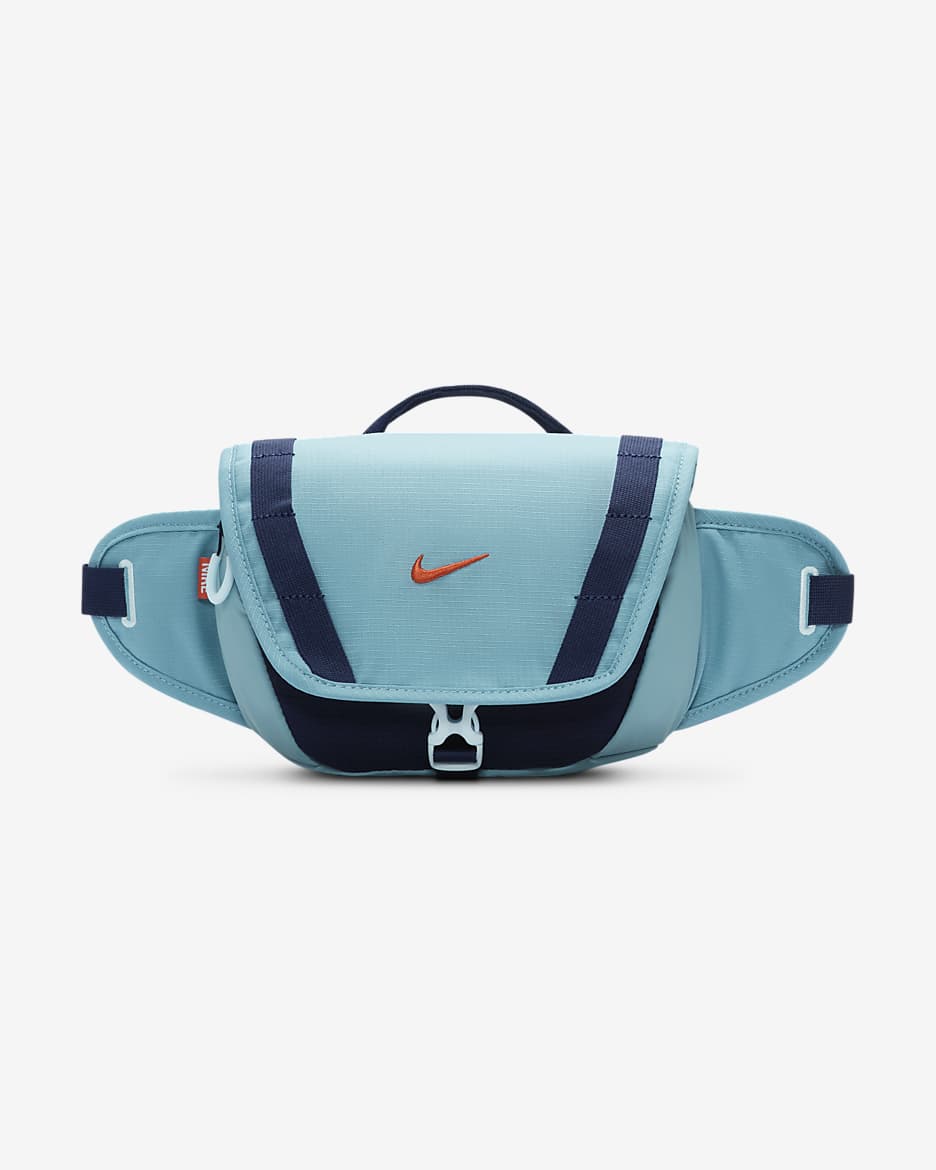 Nike Hike Hip Pack (4L) - Denim Turquoise/Midnight Navy/Vintage Coral