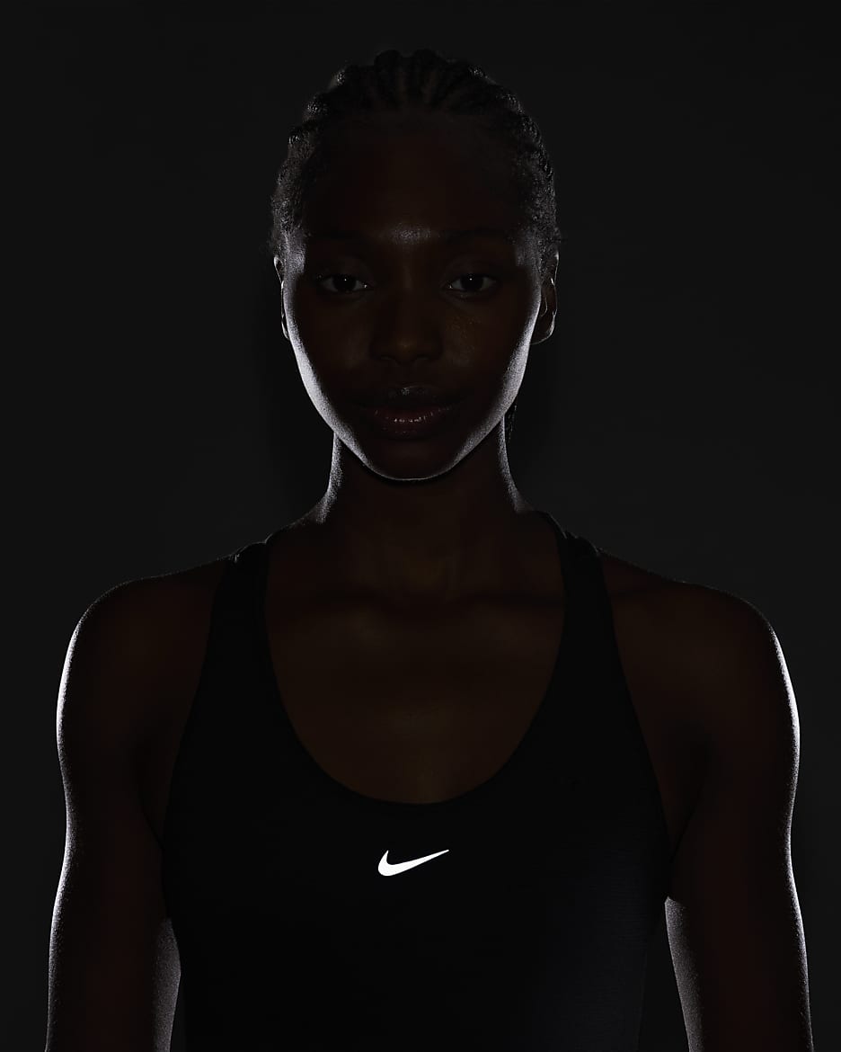 Löparlinne i ull Nike Swift Dri-FIT för kvinnor - Svart