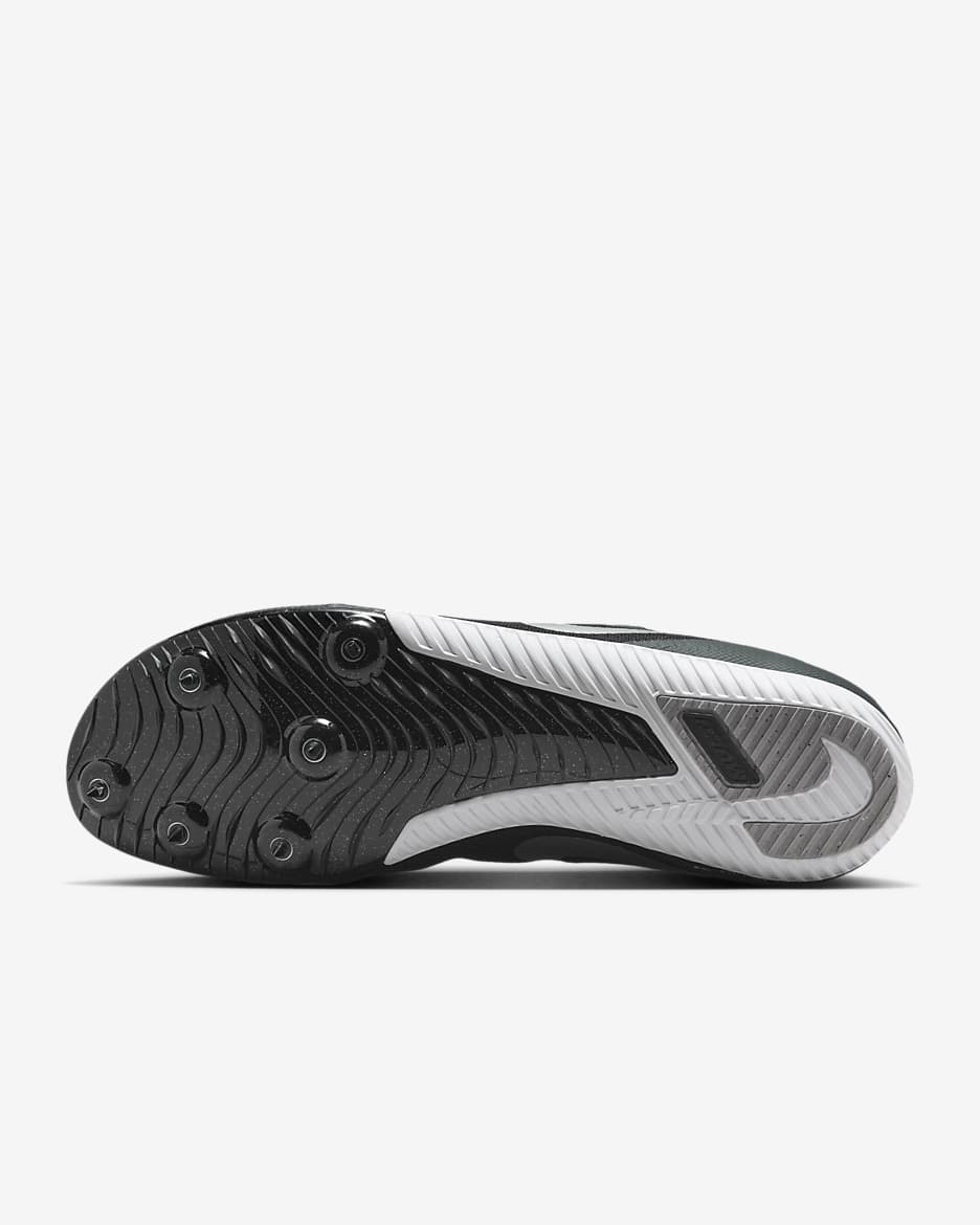 Nike Zoom Rival Track & Field Multi-Event Spikes - Black/Black/Metallic Silver