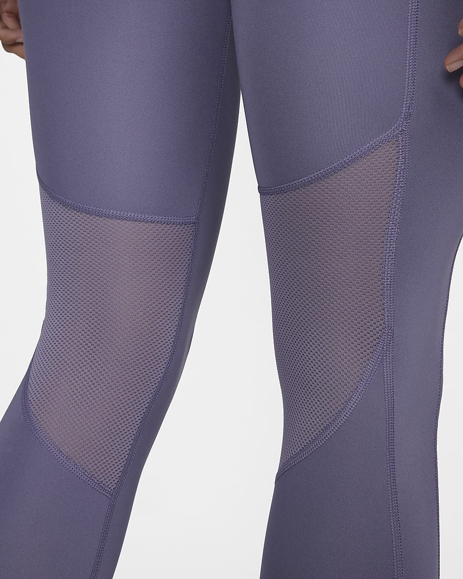 Nike Epic Fast Leggings de running de talle medio con bolsillo - Mujer - Daybreak