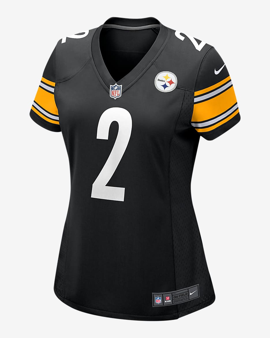 Justin Fields Pittsburgh Steelers Women’s Nike NFL Game Jersey - Black