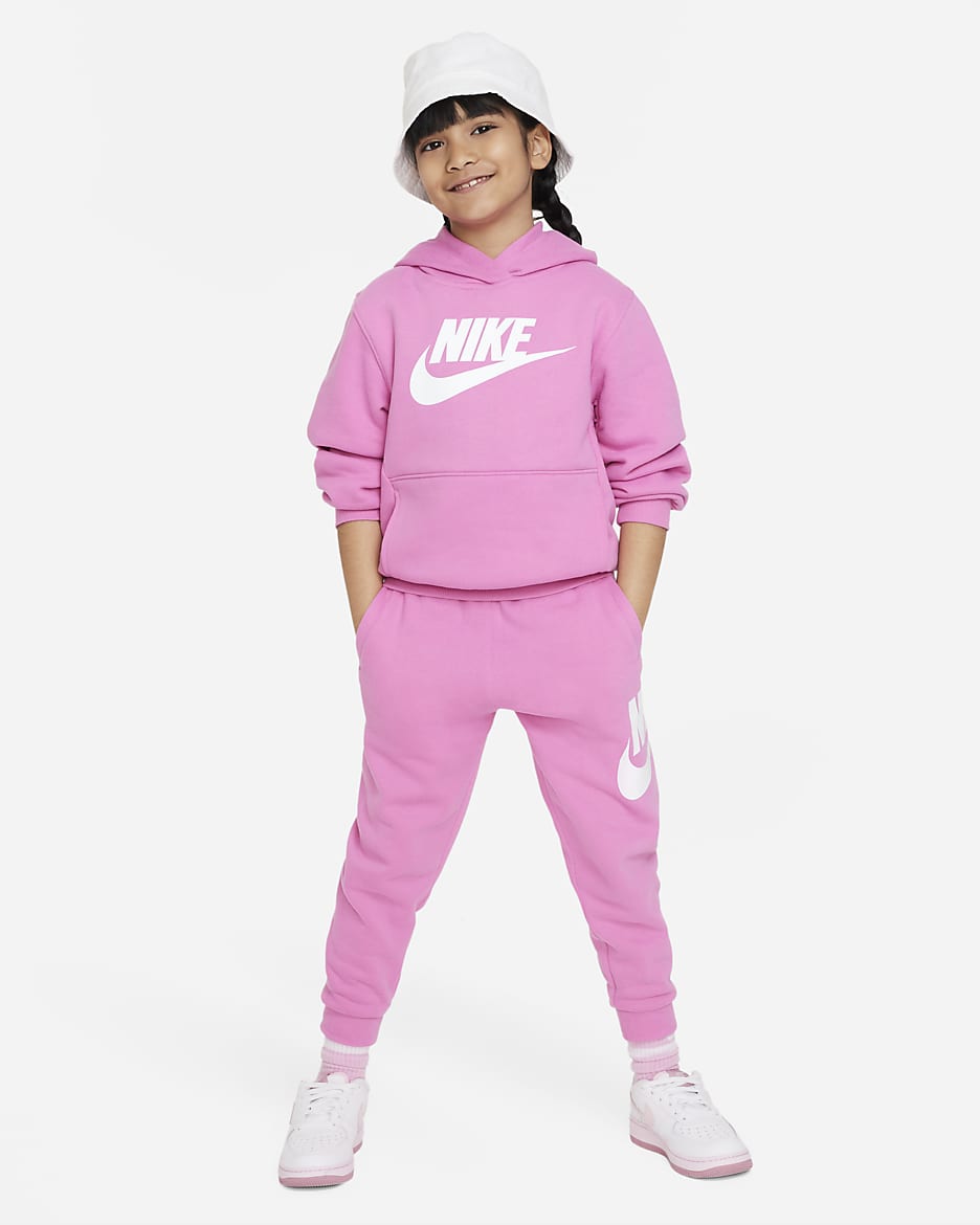 Nike Sportswear Club Fleece Joggers Little Kids Pants - Playful Pink