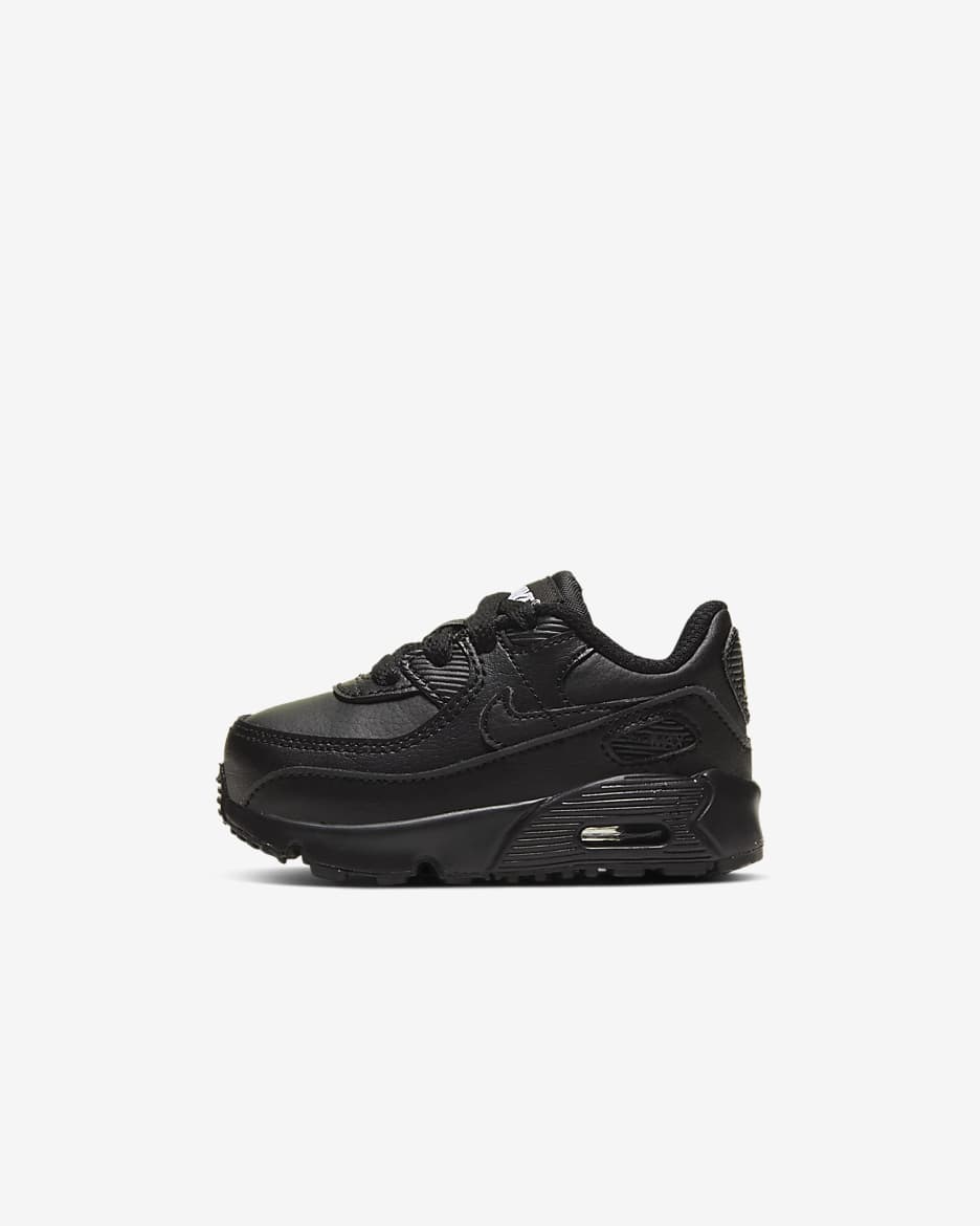 Nike Air Max 90 LTR Baby/Toddler Shoes - Black/Black/White/Black