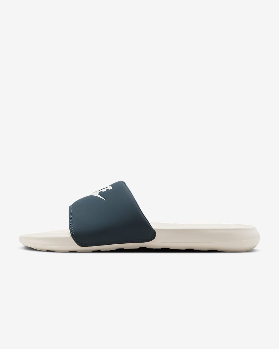 Nike Victori One Men's Slides - Armoury Navy/Light Orewood Brown/Sail