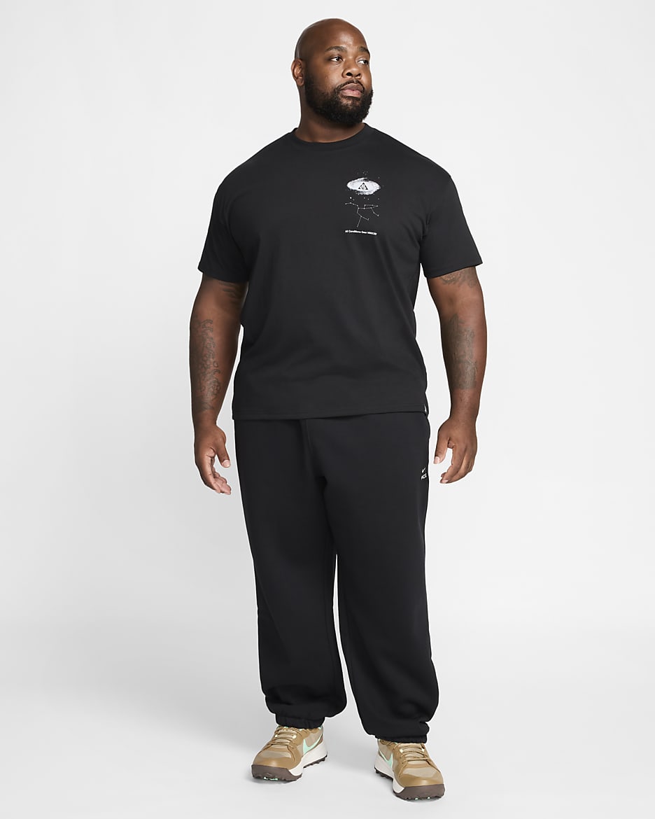 Nike ACG Lungs Therma-FIT Repel 'Tuff Fleece' Trousers - Black/Anthracite/Summit White