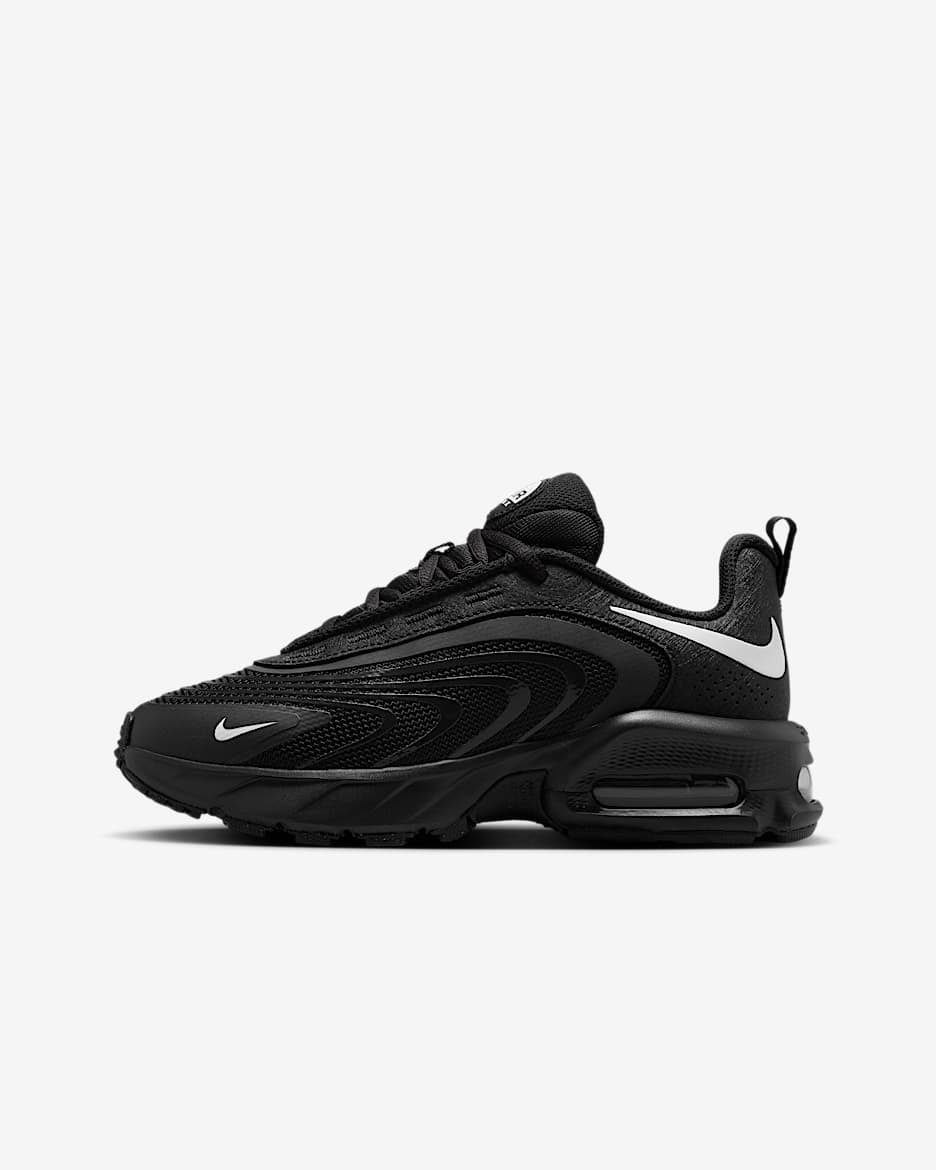 Nike Air Max Fire Schuh (ältere Kinder) - Schwarz/Weiß