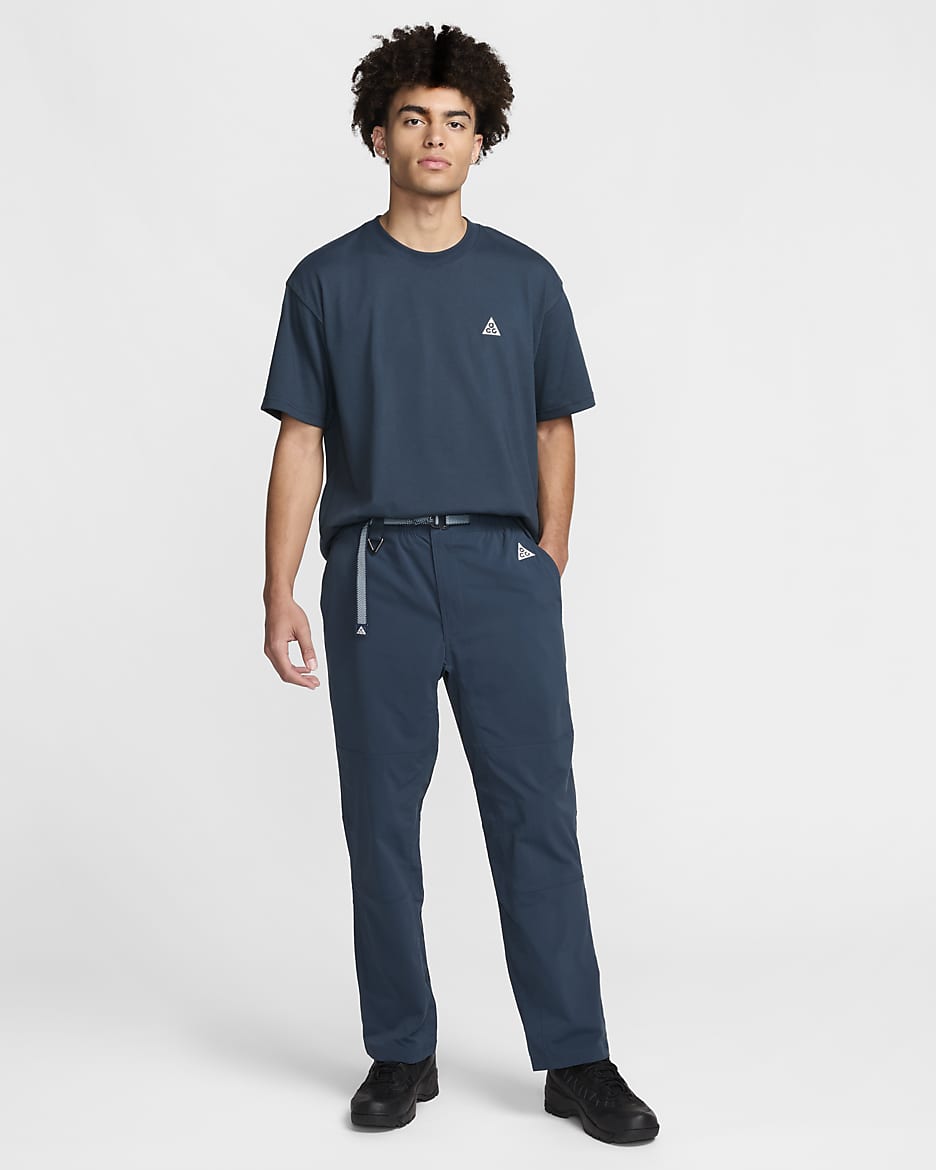 Pantalon de randonnée UV Nike ACG pour homme - Armory Navy/Noir/University Red/Summit White