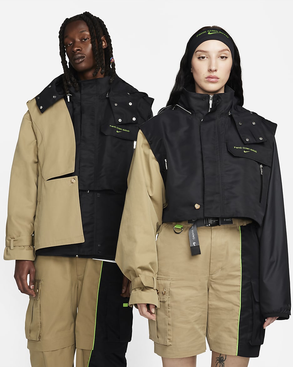 Nike x Feng Chen Wang Transform Jacket - Black/Khaki