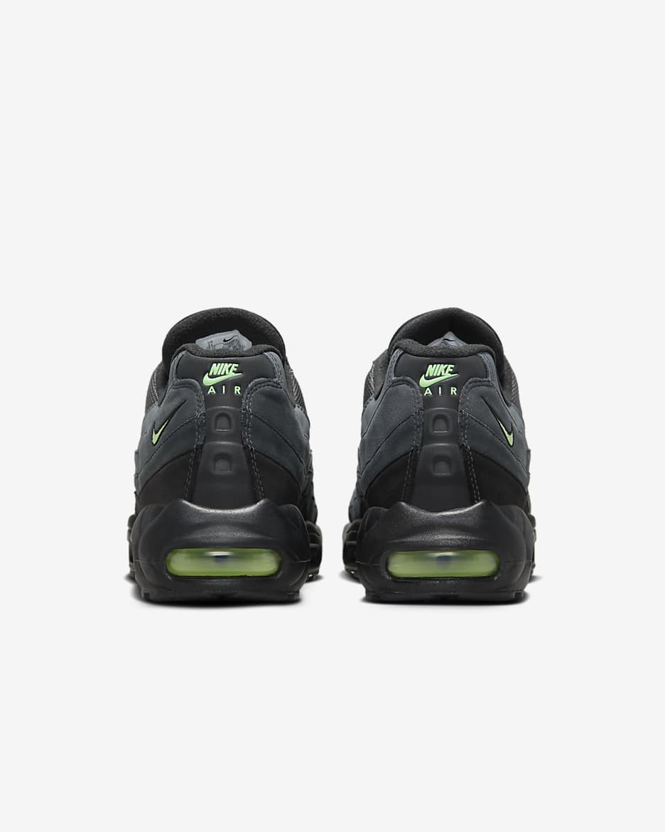 Nike Air Max 95 Schuh - Schwarz/Anthracite/Iron Grey/Vapor Green