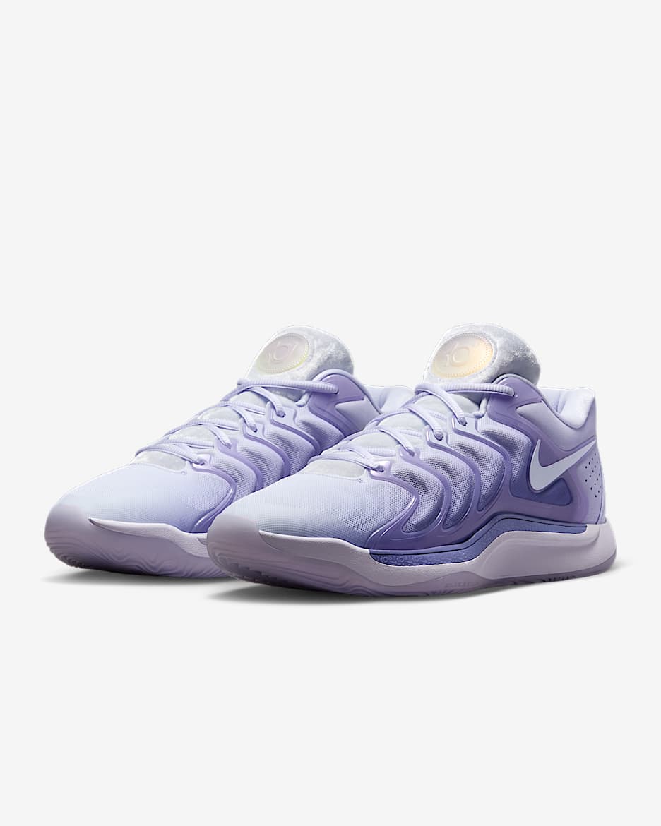 KD17 Basketball Shoes - Dusty Amethyst/Hydrangeas/Amethyst Tint