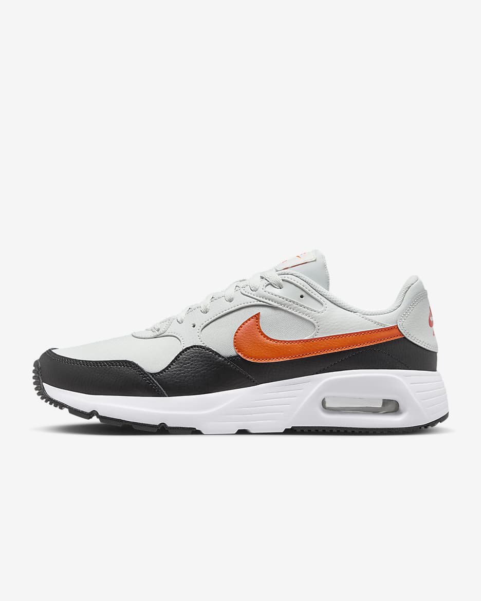 Tenis para hombre Nike Air Max SC - Polvo fotón/Negro/Blanco/Naranja seguridad