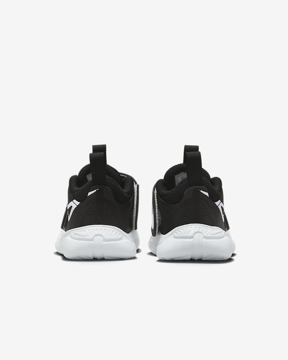 Nike Team Hustle D 11 Baby/Toddler Shoes - Black/White