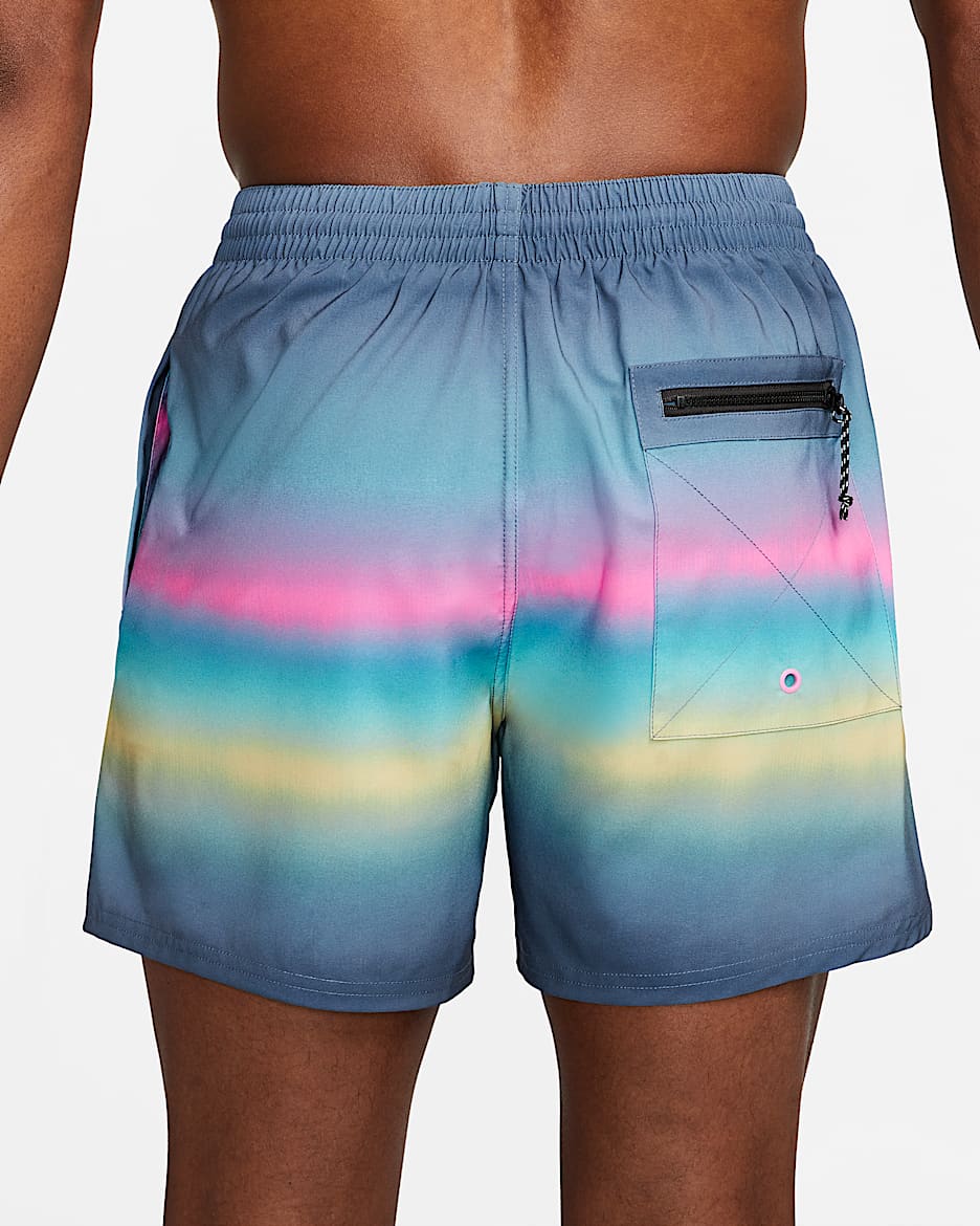 Traje de baño tipo short de voleibol de 13 cm para hombre Nike - Azul relámpago