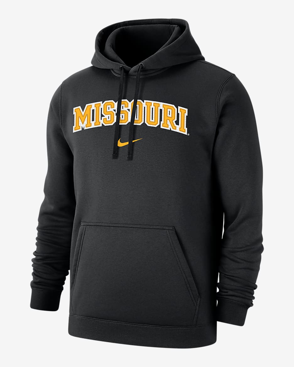 Missouri Club Fleece Men's Nike College Arch 365 Hoodie - Black
