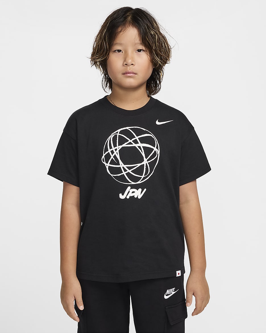 Japan Big Kids' Nike Breaking Max90 T-Shirt - Black