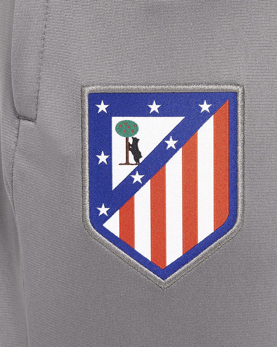 Atlético Madrid Strike Nike Dri-FIT knit voetbaltrainingspak voor kids - Noise Aqua/Flat Pewter/Light Iron Ore/Light Crimson