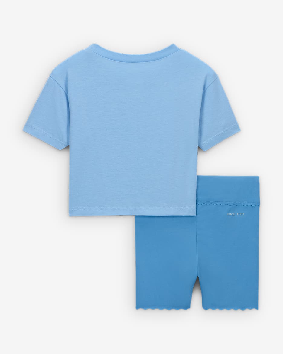 Nike Dri-FIT Swoosh Motion Baby 2-Piece Bike Shorts Set