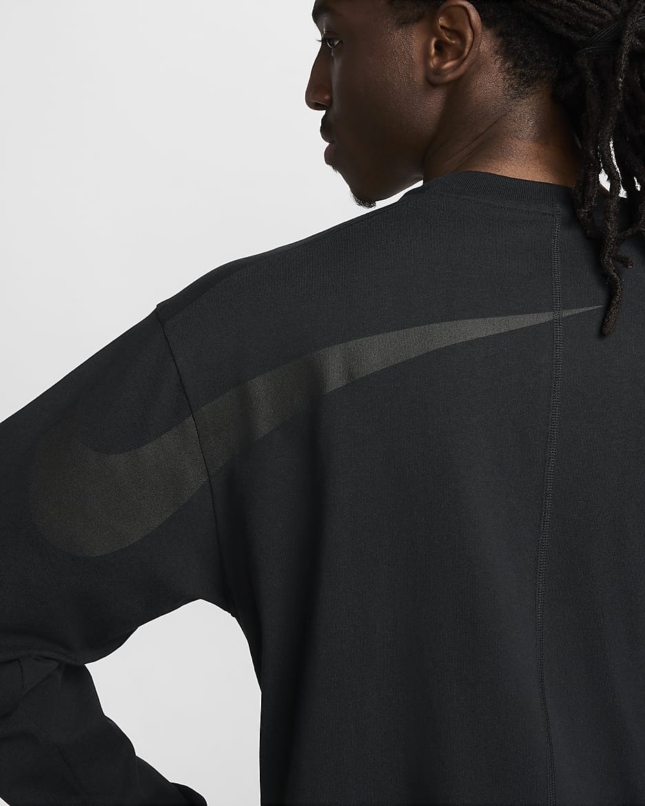 Nike ISPA Long-Sleeve Top - Black/Black