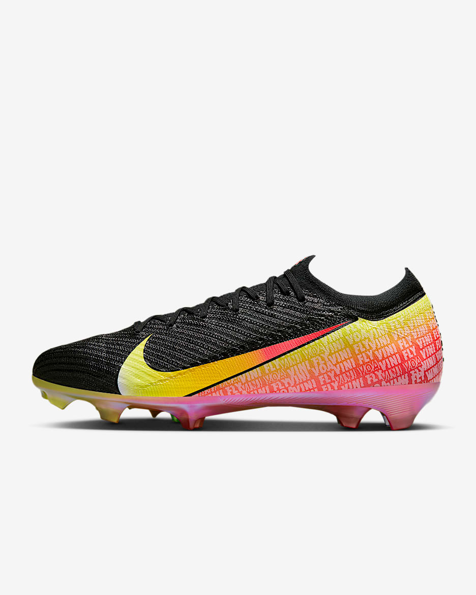 Nike Mercurial Vapor 16 Elite "Vini Jr." FG Low-Top Soccer Cleats