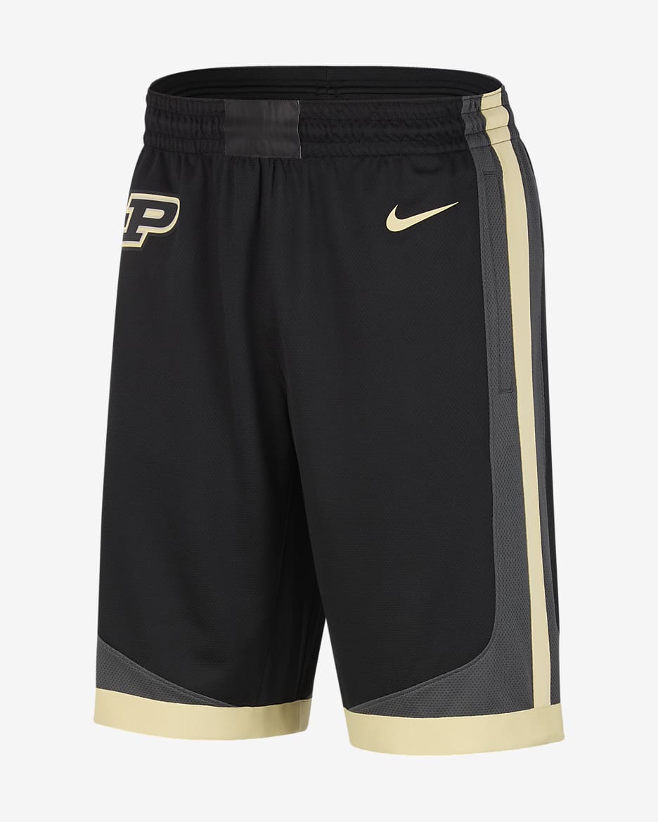 black and gold basketball shorts
