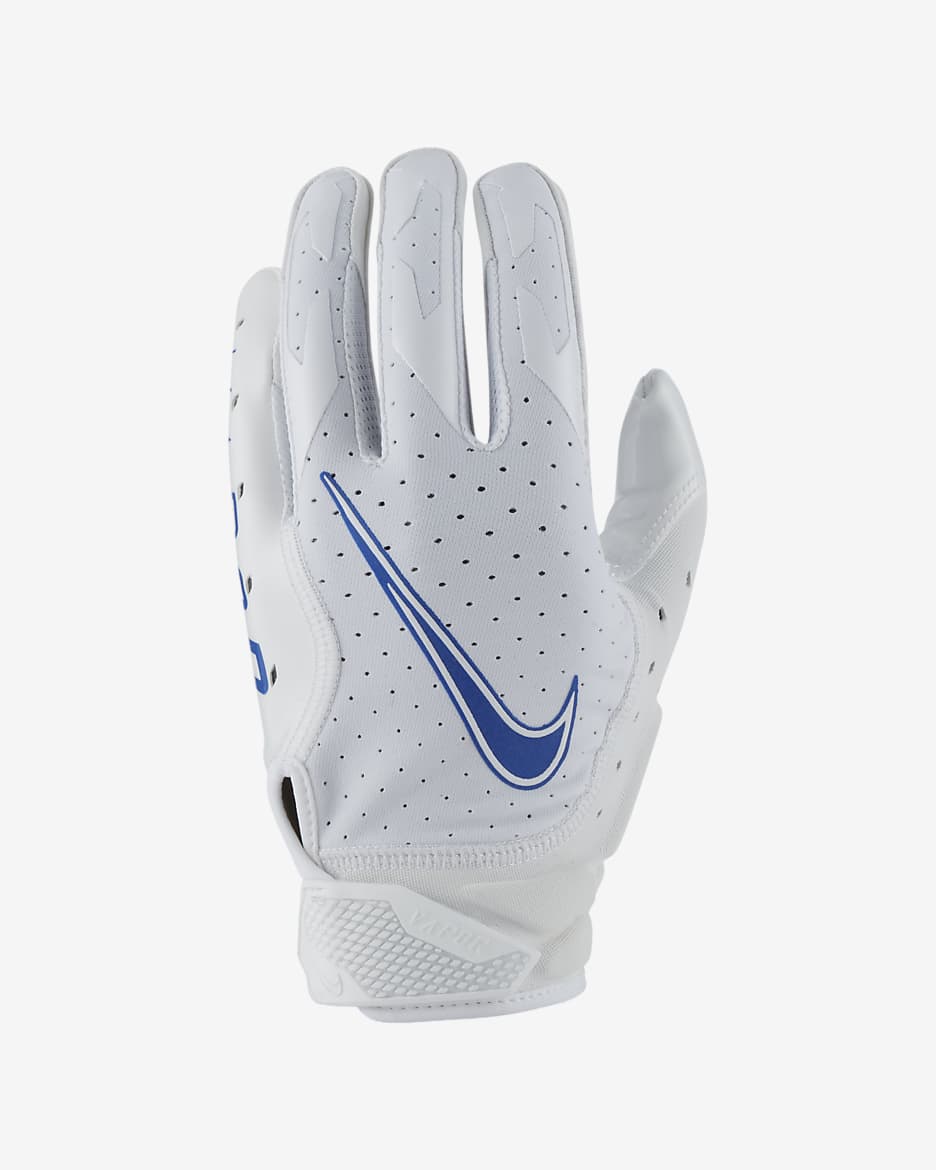Nike Vapor Jet 6.0 Football Gloves - White/White
