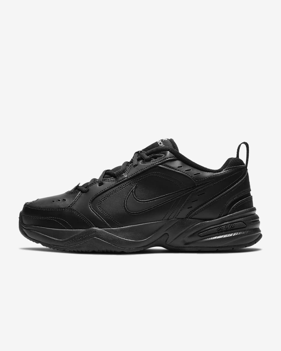 Nike Air Monarch IV Men's Workout Shoes - Black/Black