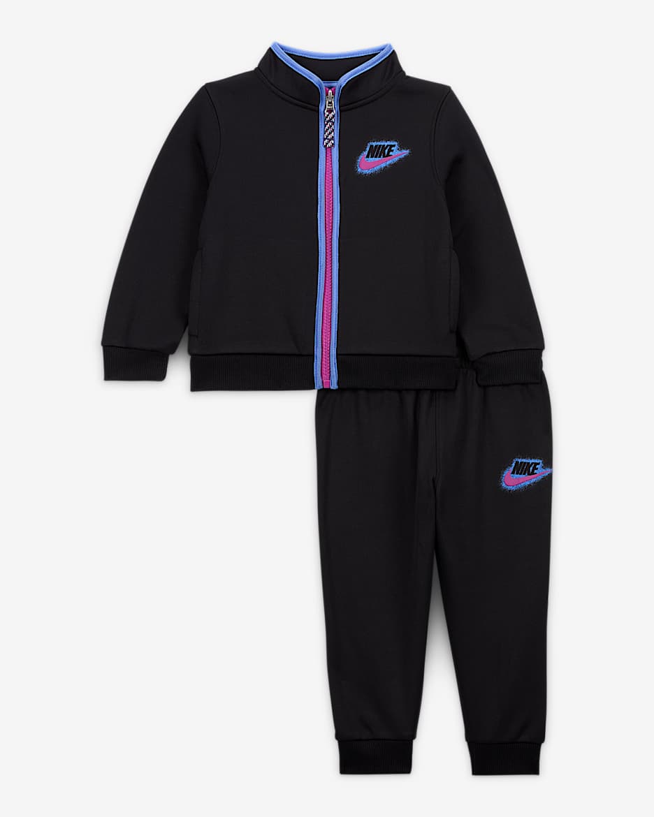 Nike Sportswear Dri-FIT Powder Play Baby (12-24M) 2-Piece Propus Set - Black