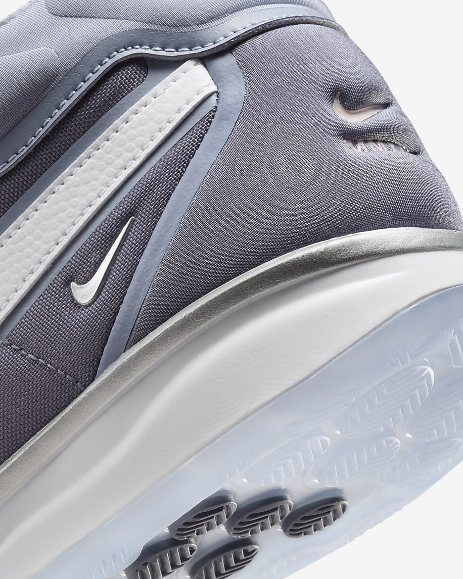 Παπούτσια μπάσκετ Nike G.T. Hustle 2 - Light Carbon/Football Grey/Λευκό