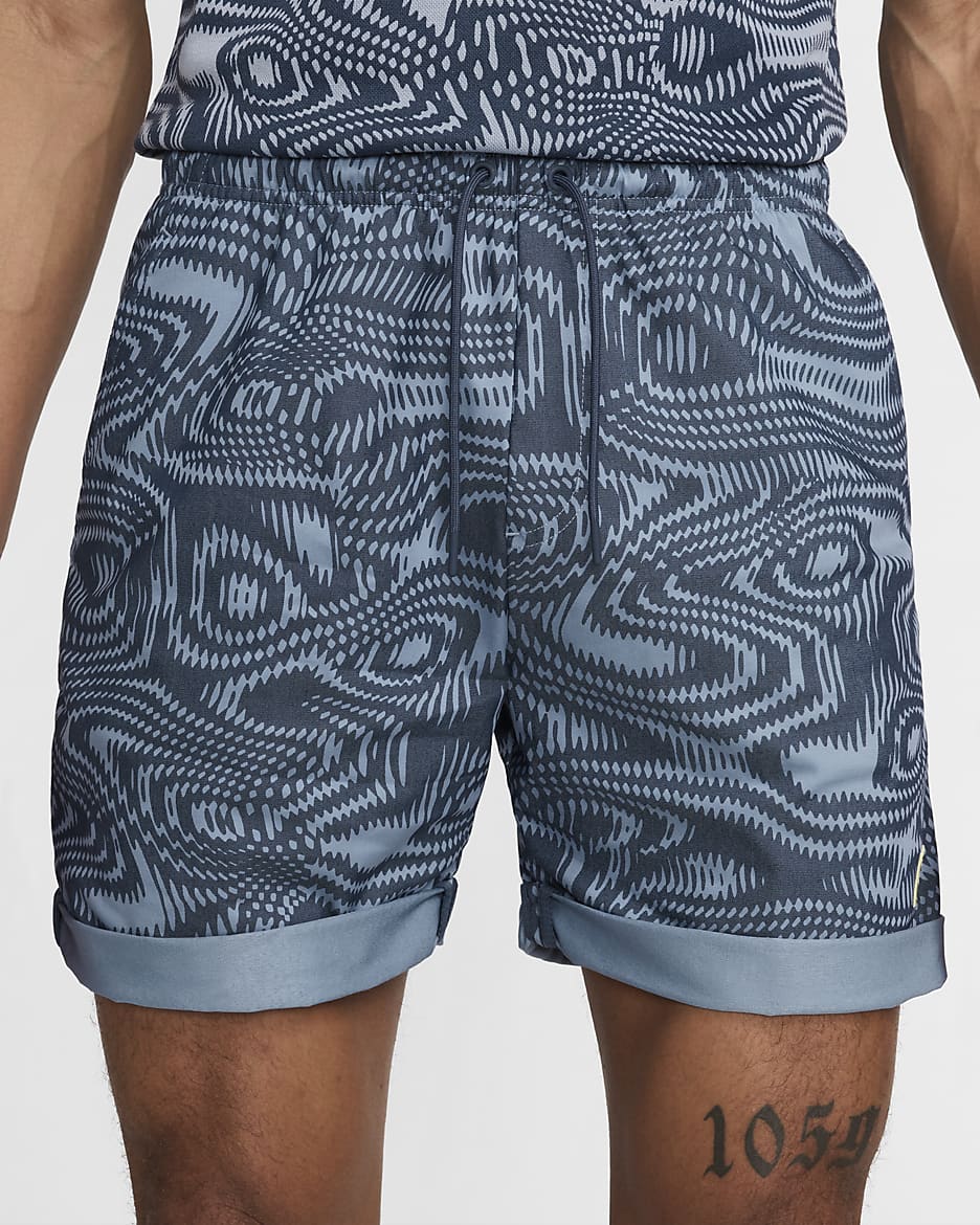 Short de tennis Dri-FIT NikeCourt Heritage 15 cm pour homme - Thunder Blue