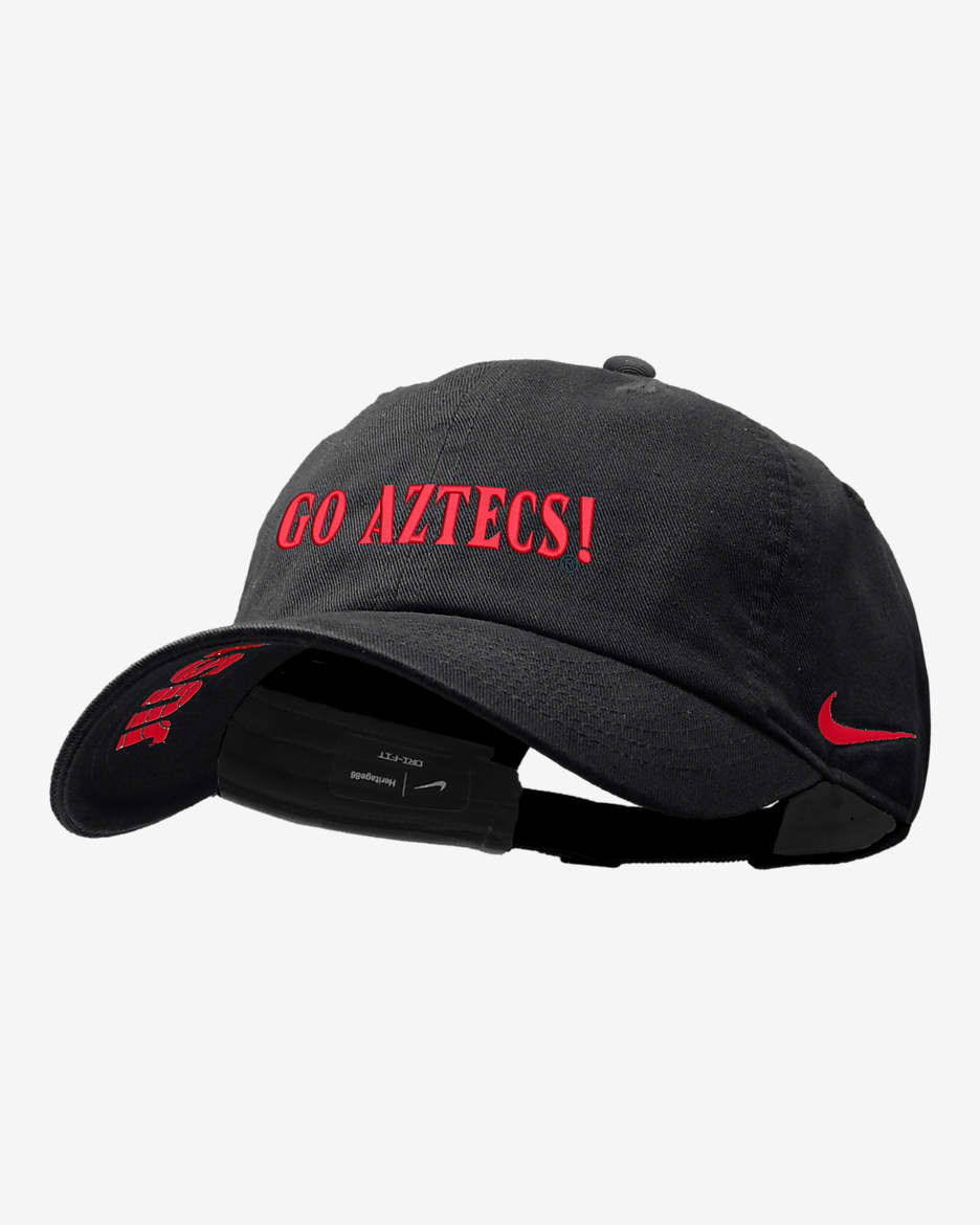 Gorra universitaria Nike San Diego State - Negro