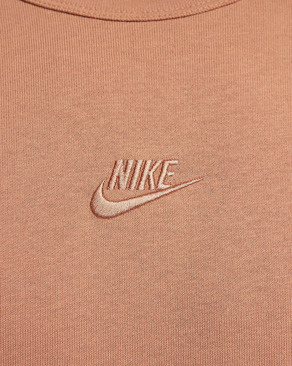 Nike Sportswear Premium Essentials T-skjorte til herre - Amber Brown