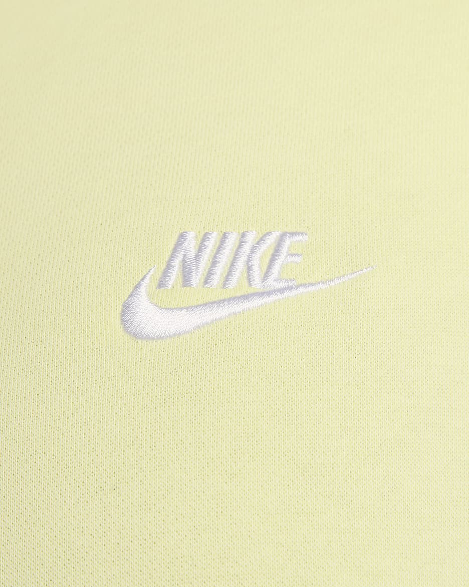 Nike Sportswear Club Fleece Men's Crew - Life Lime/White