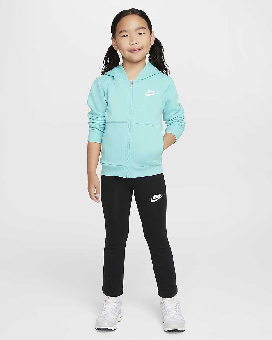 Nike Little Kids' Dri-FIT Flared Leggings - Black